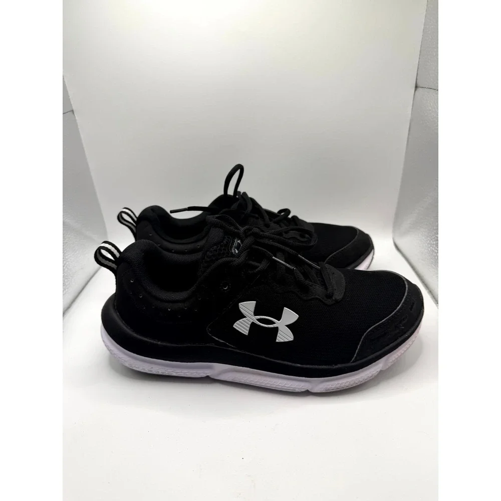 Under Armour Charged Assert 10 3026180-001 Women 9 D Sneaker Black Running Shoes